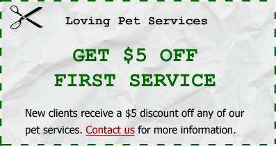 Coupon: Get $5 off first pet service